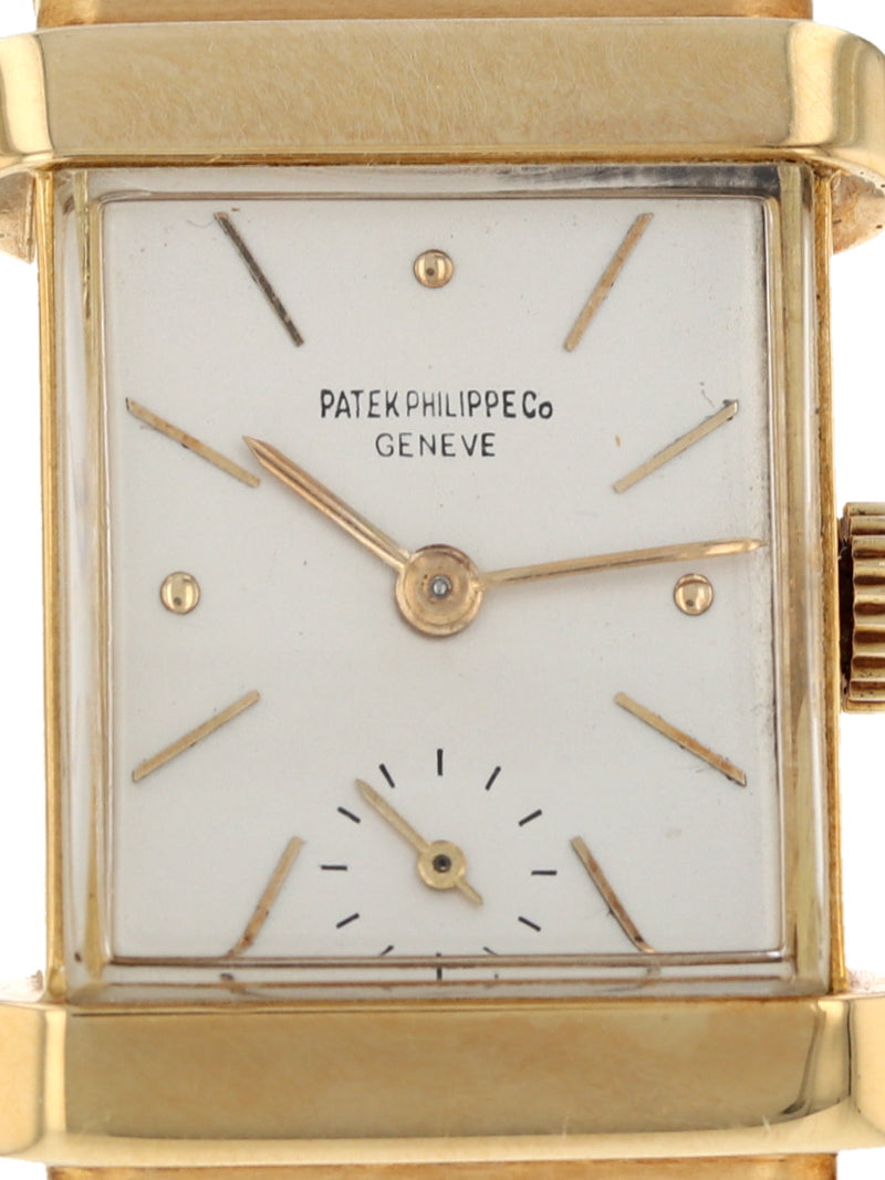 39799: Patek Philippe 18k Yellow Gold Vintage Top Hat, Ref. 1450