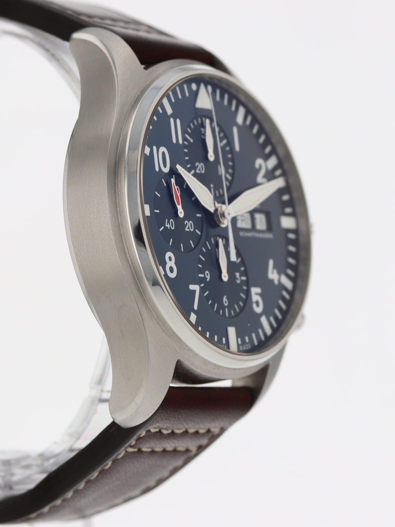 39803: IWC Pilot's Watch "Le Petit Prince" Chronograph, Ref. IW377714, Box and 2021 Card