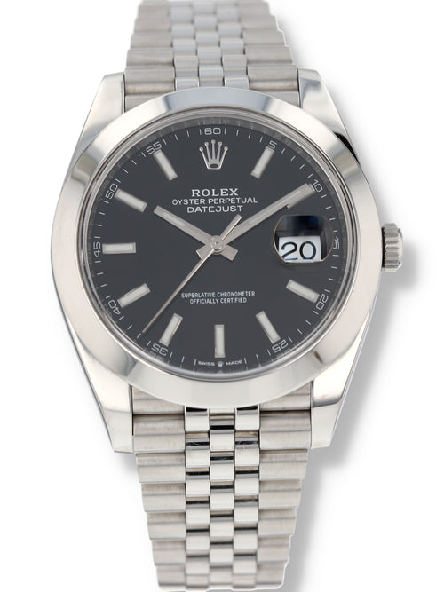 39829: Rolex Datejust 41, Ref. 126300, Box and 2019 Card