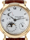 39831: Patek Philippe 18k Yellow Gold Moonphase Power Reserve, Ref. 5054J, Patek Archives 1999