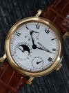 39831: Patek Philippe 18k Yellow Gold Moonphase Power Reserve, Ref. 5054J, Patek Archives 1999