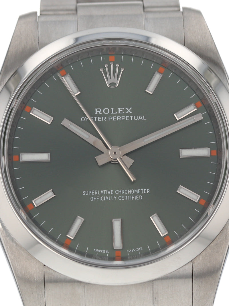 39837: Rolex Oyster Perpetual 34, Ref. 114200, Rolex Box