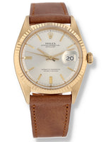 39840: Rolex 18k Yellow Gold Datejust, Ref. 1601, Circa 1968