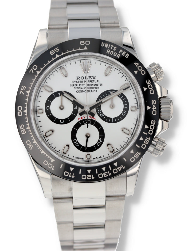 39841: Rolex Daytona "Panda", Ref. 116500LN, Box and 2016 Card