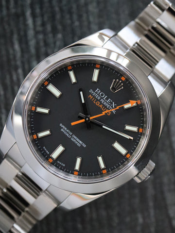 ロッシー Rolex - Milgauss Z Blue : 116400GV : SOLD OUT : Z Blue dial