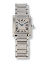 39847: Cartier Ladies Small Tank Francaise, Size 20mm, Quartz