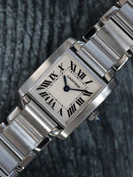 39847: Cartier Ladies Small Tank Francaise, Size 20mm, Quartz