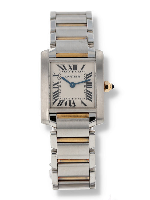 39848: Cartier Small Ladies Tank Francaise, Quartz, Ref. 2384