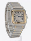 39852: Cartier Medium Santos Galbee, Quartz, Ref. 1566