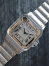 39852: Cartier Medium Santos Galbee, Quartz, Ref. 1566