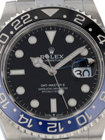 39857: Rolex GMT-Master II "Batman", Ref. 126710BLNR, 2021 Full Set