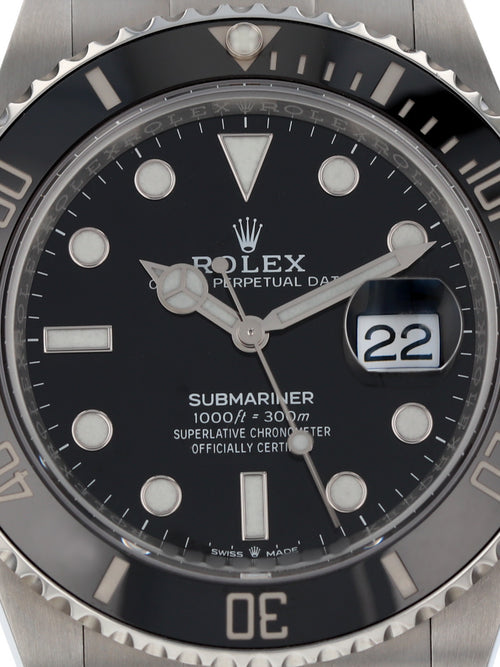 39868: Rolex Submariner 41, Ref. 126610LN, 2024 Full Set UNWORN