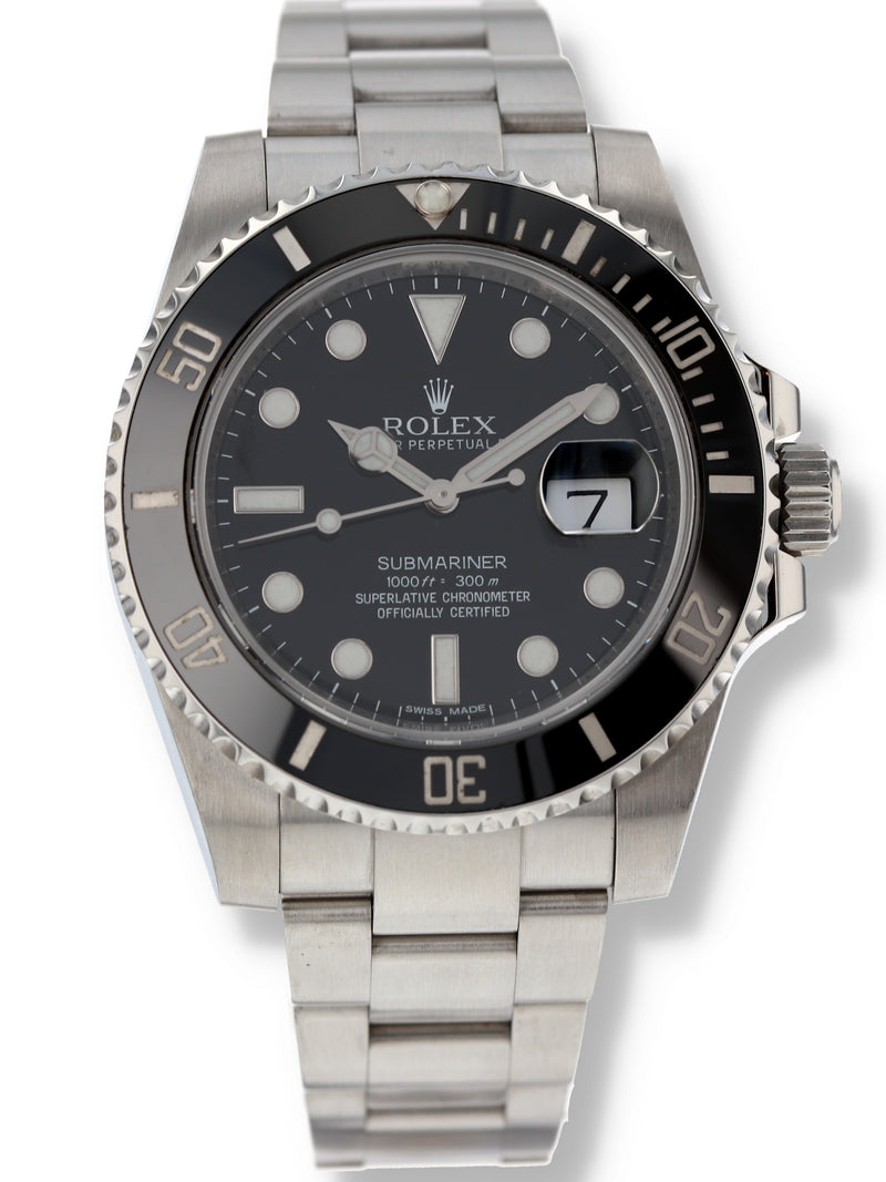 39873: Rolex Submariner 40, Ref. 116610LN, Box and Card