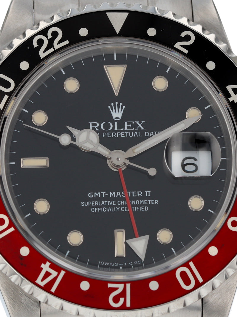 39901: Rolex GMT-Master II "Coke", Ref. 16710, Circa 1991