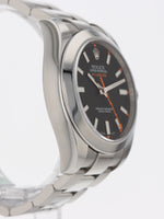 39902: Rolex Milgauss, Ref. 116400, Rolex Card 2009