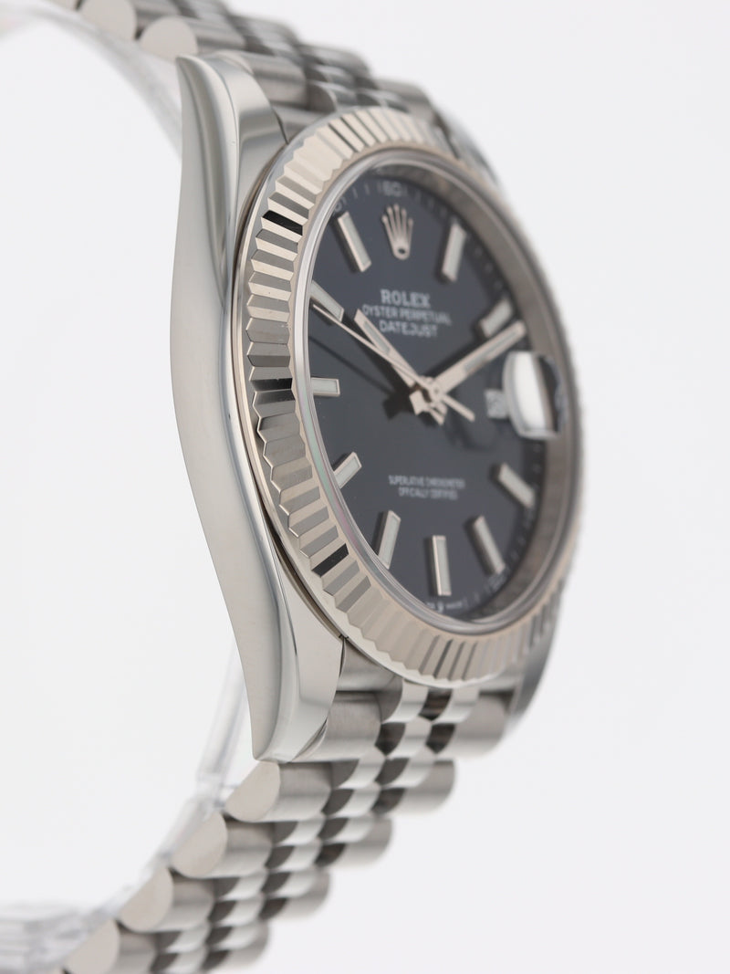 39905: Rolex Datejust 41, Ref. 126334, 2022 Full Set