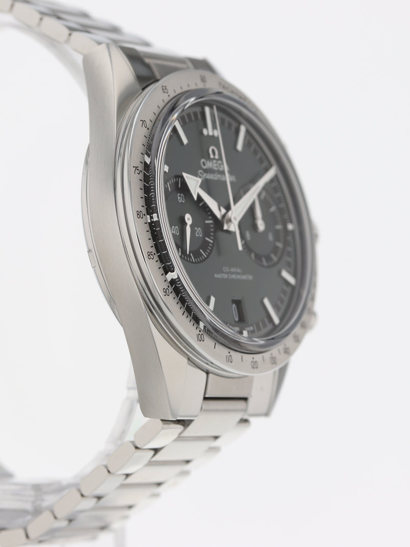 39916: Omega Speedmaster '57, Ref. 332.10.41.51.10.001, Box and Card