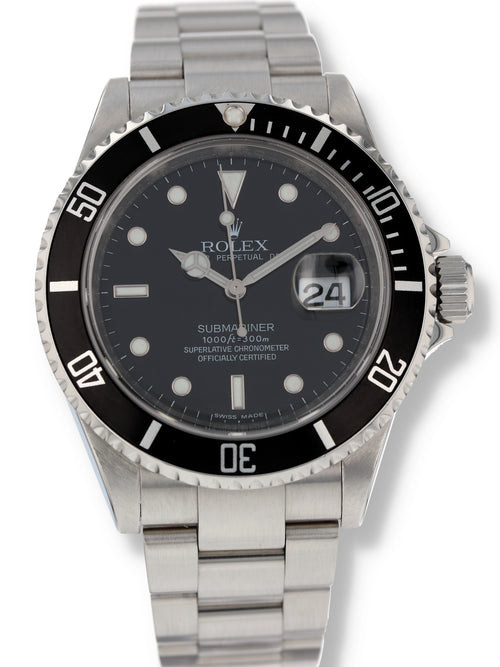 39923: Rolex Submariner 40, Ref. 16610, Box and Card 2008