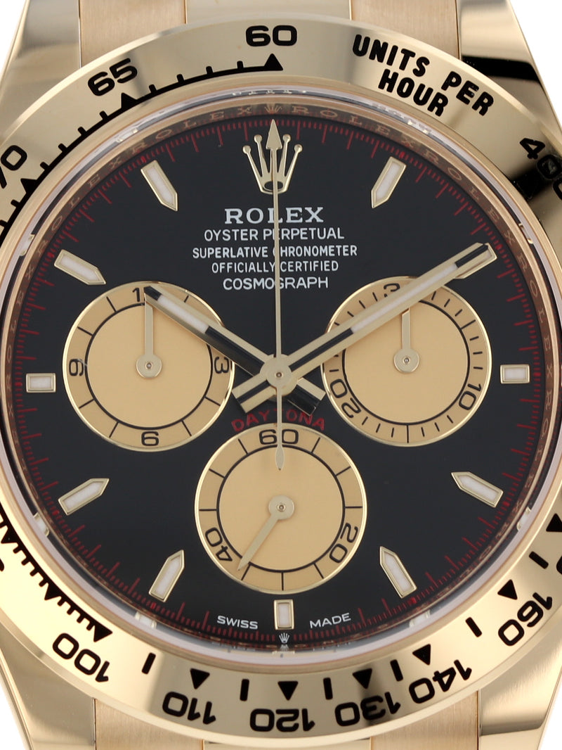 39925: Rolex Daytona, Ref. 126508, "Paul Newman", 2024 Full Set UNWORN