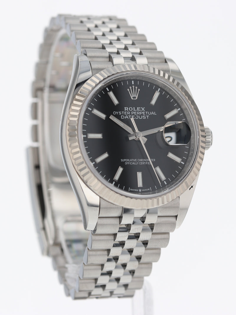 39931: Rolex Datejust 36, Ref. 126234,  Box and 2020 Card