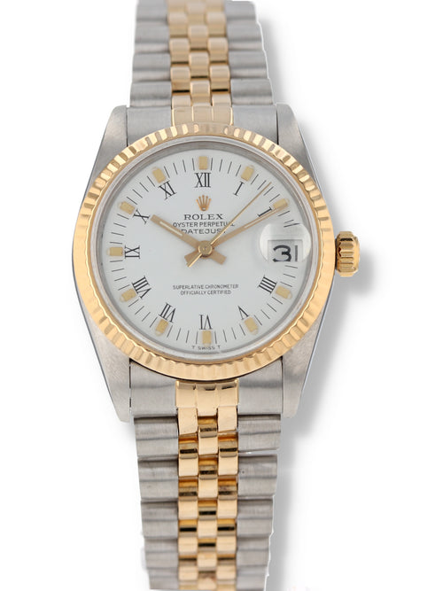 (RESERVED) 39933: Rolex Mid-Size Datejust 31, Ref. 68273, Circa 1983