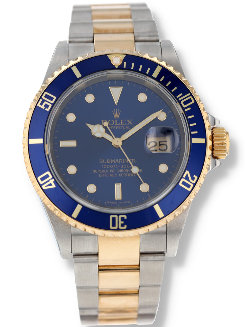 39940: Rolex Submariner 40, Ref. 16613, Full Set 2005