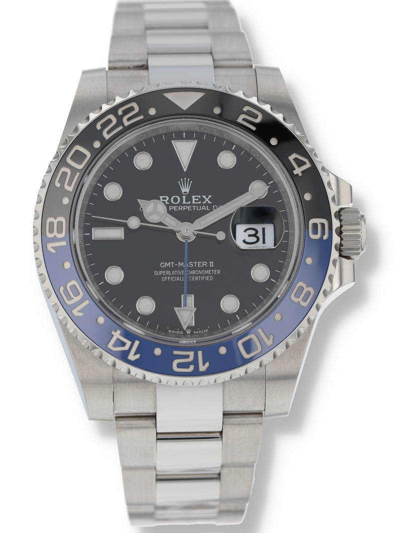 39946: Rolex GMT-Master II "Batman", Ref. 126710BLNR, 2022 Full Set