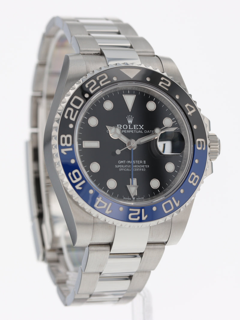 39946: Rolex GMT-Master II "Batman", Ref. 126710BLNR, 2022 Full Set