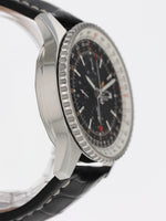 39948: Breitling Navitimer Chronograph GMT 46, Ref. A24322, Box and 2021 Card