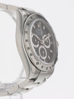 39953: Rolex Daytona, Ref. 116520, Box and 2014 Card. 2024 Service