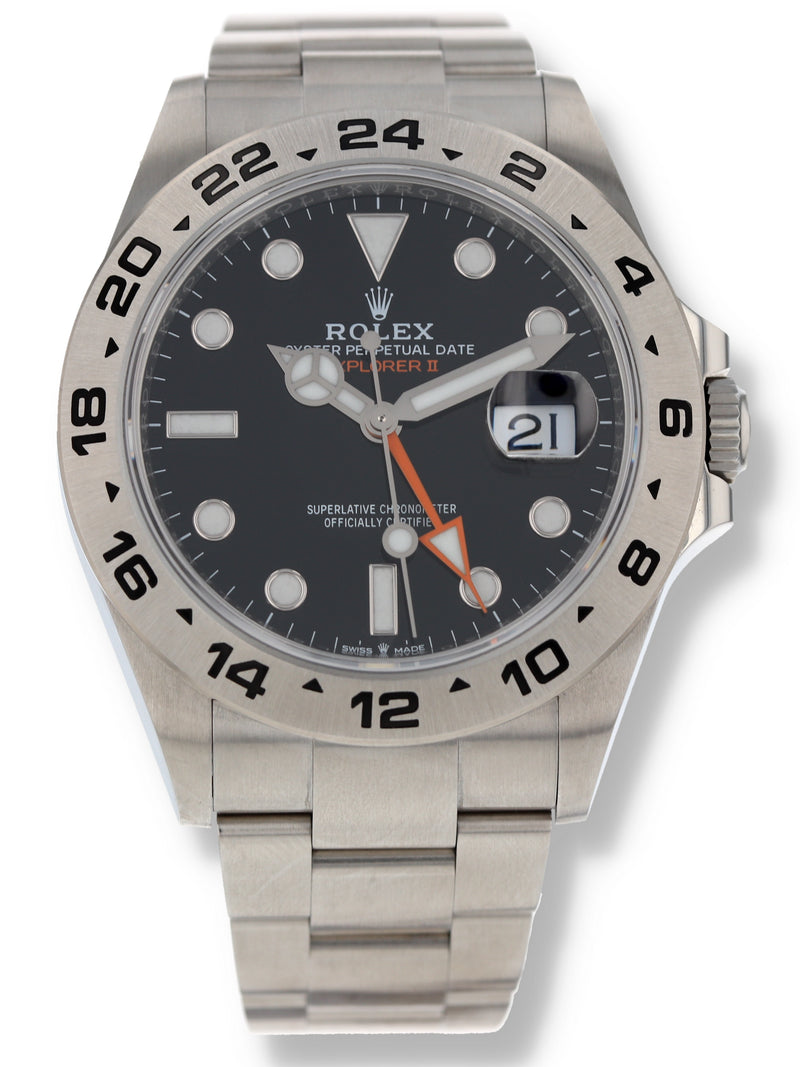 39958: Rolex Explorer II  42mm, Ref. 226570, Box + 2021 Card