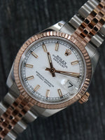 39969: Rolex 18k Rose Gold and Stainless Steel Datejust 31, Ref. 178271, Circa 2007