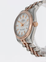 39969: Rolex 18k Rose Gold and Stainless Steel Datejust 31, Ref. 178271, Circa 2007