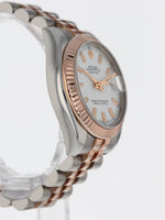 39969: Rolex 18k Rose Gold and Stainless Steel Datejust 31, Ref. 178271, Circa 2007