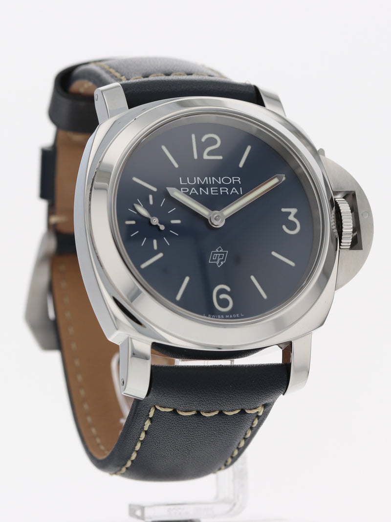 39972: Panerai Luminor Logo Blu Mare, PAM 1085, Box and 2020 Card