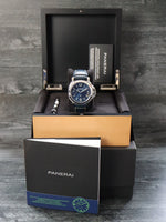 39972: Panerai Luminor Logo Blu Mare, PAM 1085, Box and 2020 Card