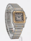 39976: Cartier Small Santos Galbee, Quartz, Ref. W20045C4, Box and Papers