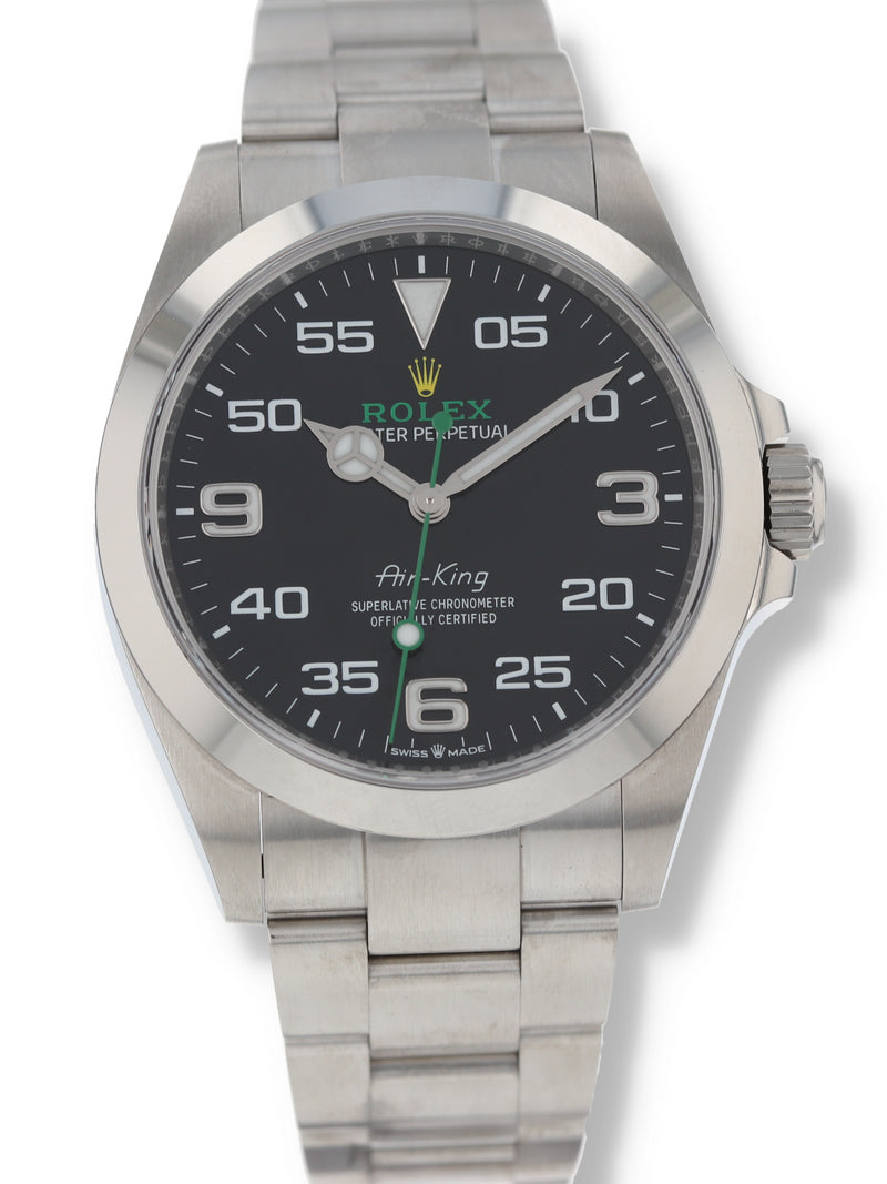 39994: Rolex Air-King, Ref. 126900, 2023 Full Set