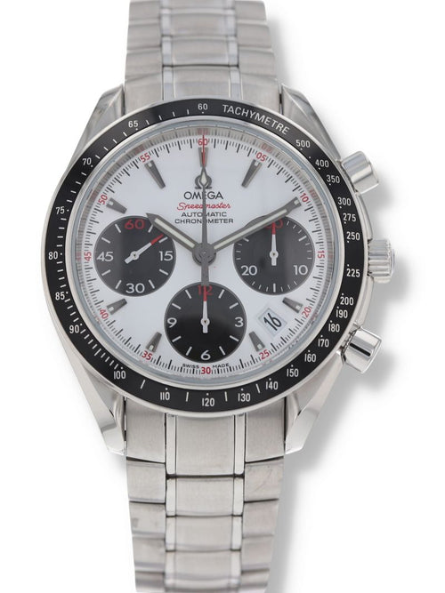 41230: Omega Speedmaster Date Chronograph, Ref. 323.30.40.40.04.001, Box and Card