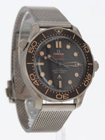 41171: Omega Titanium Limited Edition Seamaster 007, Ref. 210.90.42.20.01.001, 2023 Full Set. UNWORN