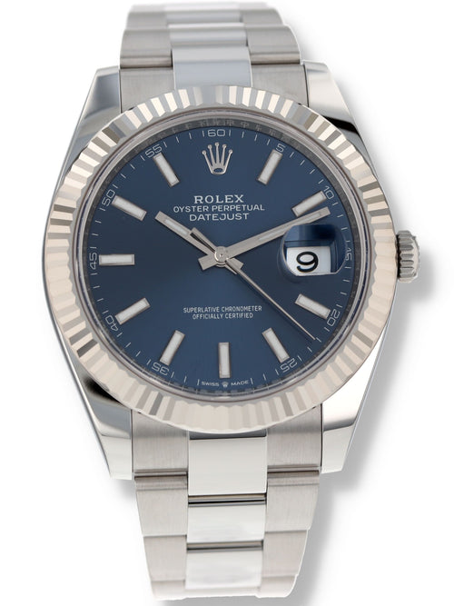 40934: Rolex Datejust 41, Ref. 126334, 2025 Full Set