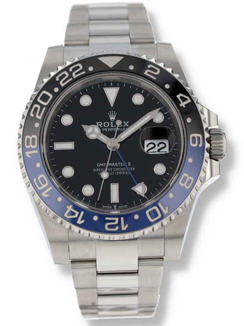 40006: Rolex GMT-Master II "Batman", Ref. 126710BLNR, 2024 Full Set UNWORN