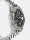 40020: Rolex Datejust 41, Ref. 126334 Green Motif Dial, 2024 Full Set