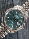 40020: Rolex Datejust 41, Ref. 126334 Green Motif Dial, 2024 Full Set