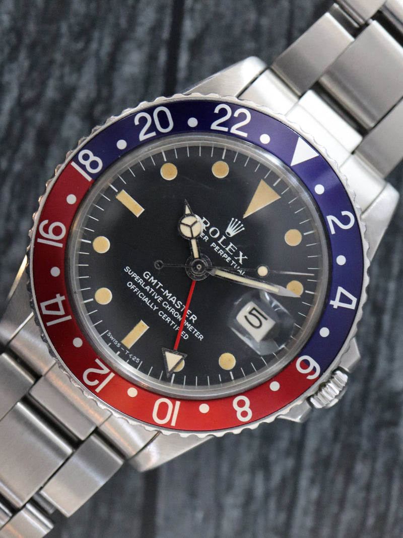 40052: Rolex GMT-Master "Pepsi", Ref. 1675, Circa 1972