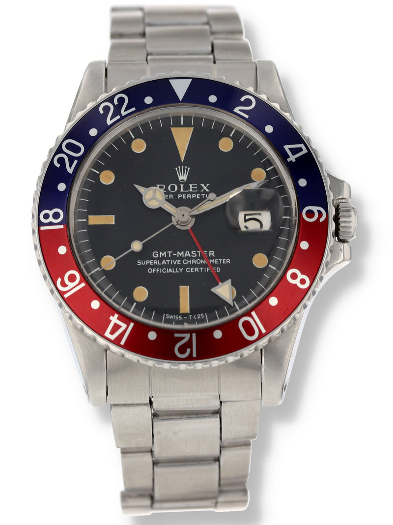 40052: Rolex GMT-Master "Pepsi", Ref. 1675, Circa 1972