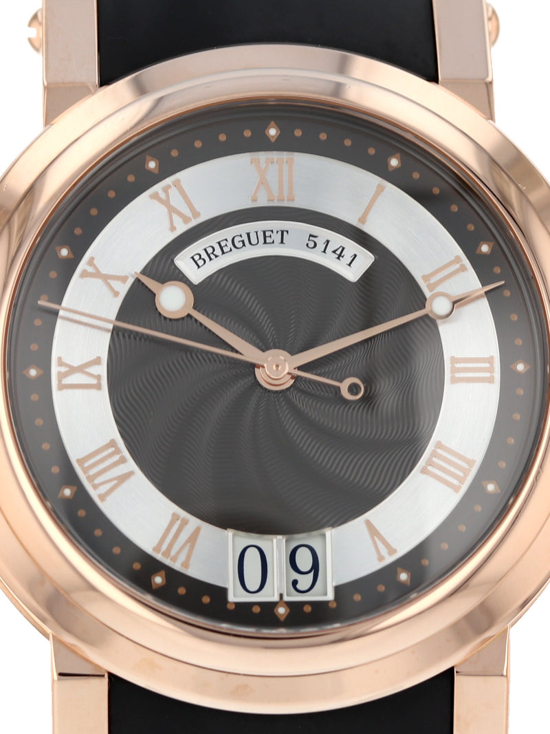 40056: Breguet 18k Rose Gold Big Date Marine, Ref. 5817BR, Box and Papers 2018