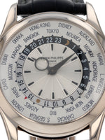 40060: Patek Philippe 18k White Gold World Time, Automatic, Ref. 5130G, Archive Papers 2007