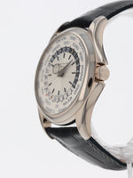 40060: Patek Philippe 18k White Gold World Time, Automatic, Ref. 5130G, Archive Papers 2007