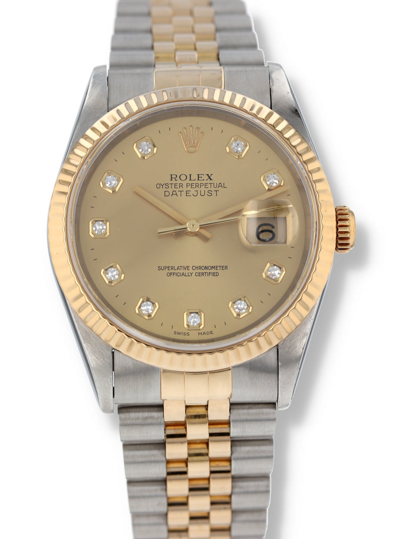 40064: Rolex Datejust 36, Ref. 16233, Circa 2000